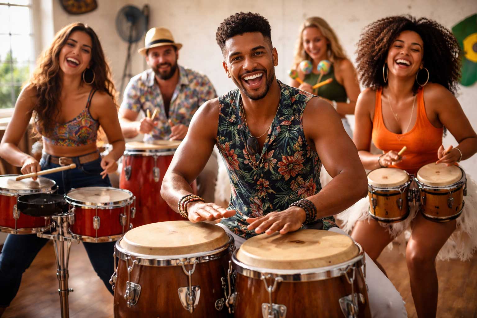 Curso de percusión latina